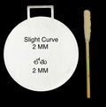 Curve 11.5 Inch Single Handle Fully Seasoned Pan +(FREE) Magic Wand