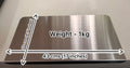 CHOPPING BOARD - RUST FREE STAINELESS STEEL